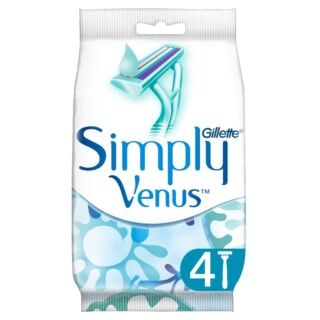 Gillette Simply Venus 2 Disposable Razors - 4 Pack