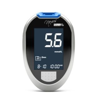 GlucoRx Nexus Blood Glucose Meter