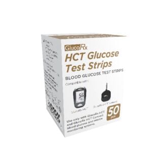 GlucoRx HCT Glucose Strips (50pcs)