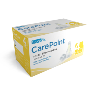 CarePoint Pen Needles 31g 4mm - Pack of 100