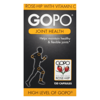 GOPO Rose-Hip Joint Health Vitamin C – 120 Capsules