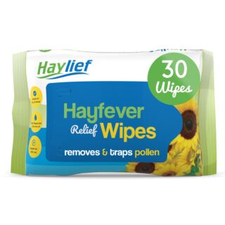 Haylief Hayfever Relief Wipes - 30 Wipes