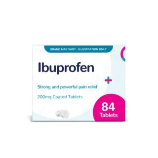 Ibuprofen 200mg - 84 Tablets (Brand May Vary)