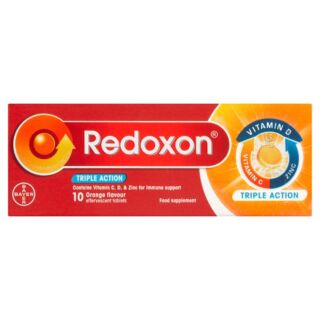 Redoxon Orange Immune Support Vitamins – 10 Tablets