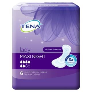 Tena Lady Maxi Night - 6 Pack