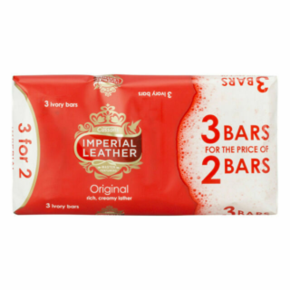 Imperial Leather Original Bar Soap Pack of 3 (3 X 100g)