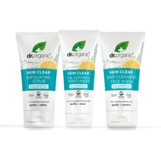 Dr Organic Skin Clear 3 Step Bundle