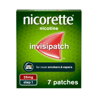 Nicorette Invisipatch 25mg –7 Patches