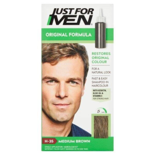 Just For Men Shampoo-In Haircolour Medium Brown H-35