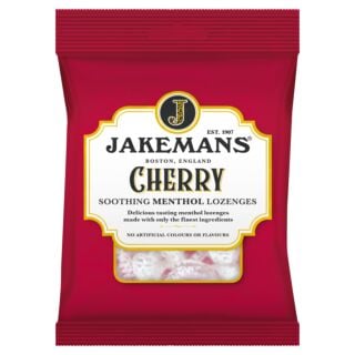 Jakemans Cherry Soothing Menthol Lozenges - 160g