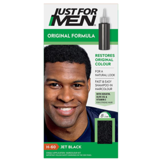 Just For Men Shampoo-In Haircolour Natural Jet Black H-60