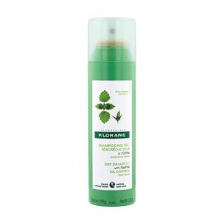 Klorane Original Nettle Oil Control Dry Shampoo For Dark Hair- 150ml