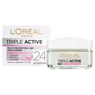 L'Oréal Triple Active Day Cream Dry/Sensitive Skin - 50ml