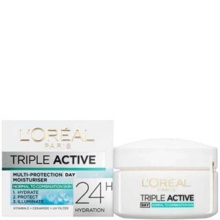 L'Oreal Triple Active Day Hydrating Moisturiser Normal to Combination Skin - 50 ml