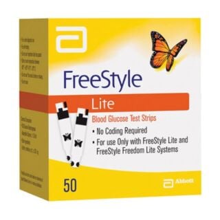 Freestyle Lite - 50 Testing Strips 	
