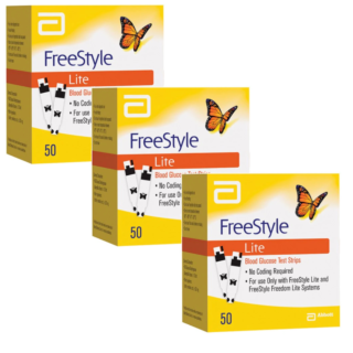 FreeStyle Lite - 50 Testing Strips 3 Pack