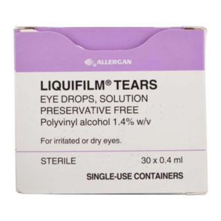Liquifilm Tears Preservative-free Eye Drops - 0.4ml x 30