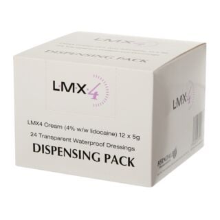 LMX4 Dispensing Pack - 12 x 5g Cream and 24 Waterproof Dressings