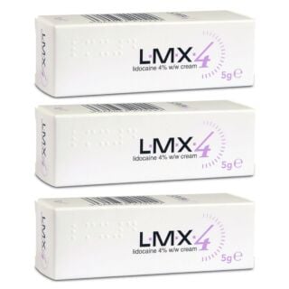 LMX4 Lidocaine 4% Cream - 5g - 3 Pack