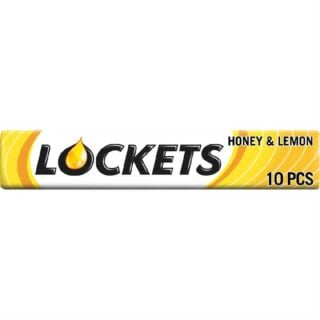 Lockets Honey & Lemon Cough Sweet Lozenges - 41g