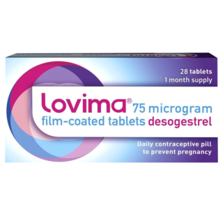 Lovima (Desogestrel) Mini-Pill 75mcg - 28 Tablets  - 3 | Chemist4U