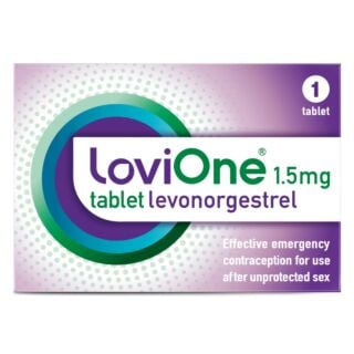 LoviOne Emergency Contraception "The Morning After Pill" - 1.5mg Levonorgestrel Tablet 