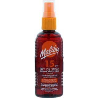 Malibu Sun Non-Greasy Dry Oil Spray SPF 15 - 100ml