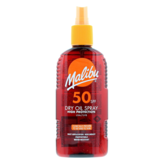 Malibu Sun Non-Greasy Dry Oil Spray SPF 50 - 200ml