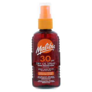Malibu Sun Non-Greasy Dry Oil Spray SPF 30 - 200ml