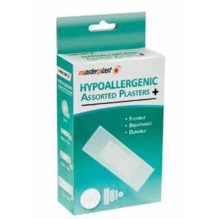 Masterplast Assorted Hypoallergenic Plasters - 100 Plasters