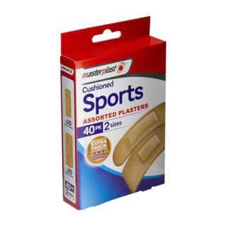 Masterplast Cushioned Sports Plasters - 40 Plasters