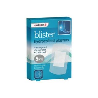 Masterplast Hydrocolloid Blister Plasters - 5 Pack