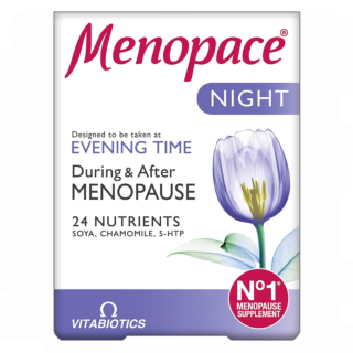 Vitabiotics Menopace Night - 30 Tablets
