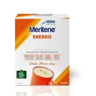 Nestle Meritene Energis Chicken Soup 50g - 10 Sachets
