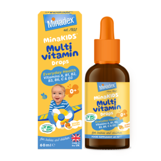Minadex MinaKIDS Multivitamin Drops - 60ml
