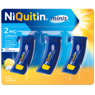 NiQuitin Minis Citrus 2mg - 60 Lozenges