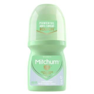 Mitchum Unscented Roll On Deodorant & Antiperspirant - 100ml	