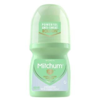 Mitchum Unscented Roll On Deodorant - 50ml	