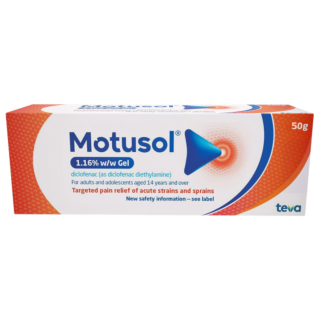 Motusol 1% Diclofenac Gel - 50g