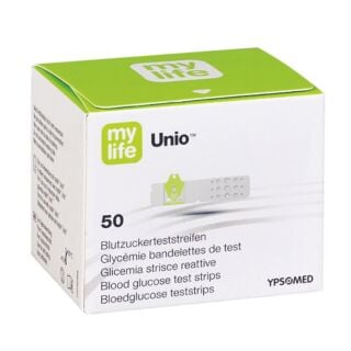 Mylife Unio Blood Glucose Test Strips - 50 Strips