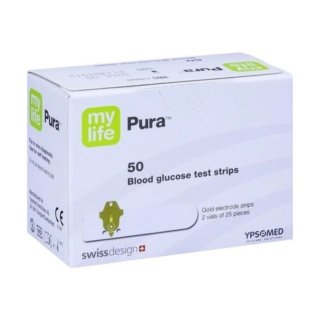 Mylife Pura Blood Glucose Test Strips - 50 Strips