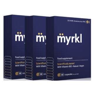 Myrkl Food Supplement - 30 Capsules - 3 Pack