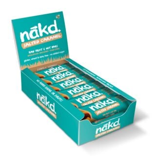 Nakd Salted Caramel Bar 35g - Pack of 18