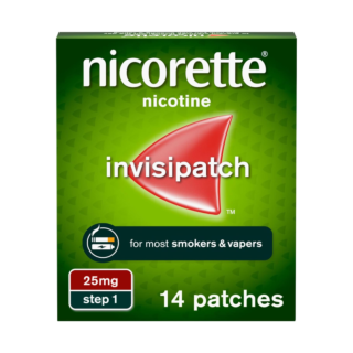 Nicorette Invisi 25mg (Step 1) – 14 Patches  - 0 | Chemist4U