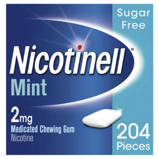 Nicotinell Mint 2mg Medicated Chewing Gum – 204 Pieces