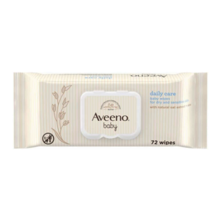 Aveeno Baby Daily Care Baby Wipes – Pack of 72 Wipes