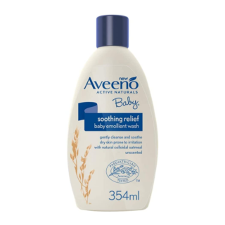 Aveeno Baby Soothing Relief Baby Emollient Wash – 354ml