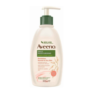 Aveeno Daily Moisturising Yogurt Body Cream Apricot & Honey - 300ml