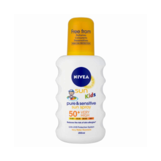 Nivea Sun Kids Pure & Sensitive Sun Spray 50+ - 200ml