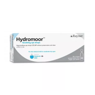 Hydromoor Eye Drops 0.3% - 30 x 4ml
